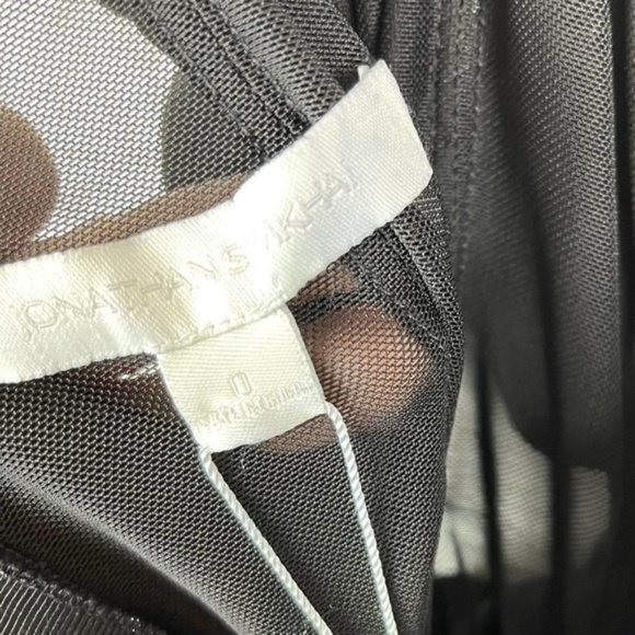 JONATHAN SIMKHAI NWT Ruched Strapless Jumpsuit 0 - Picture 11 of 16